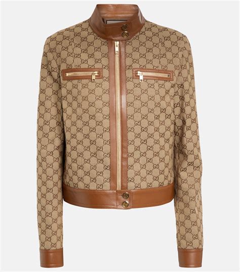 gucci cape sale|gucci leather jacket.